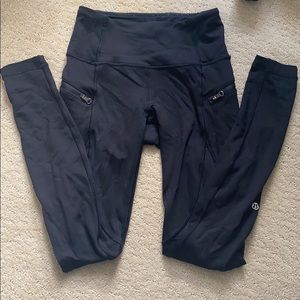 Black lululemon leggings